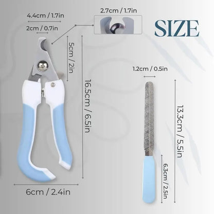 9-in-1 Pet Grooming Scissors Kit – Safety Round Tips